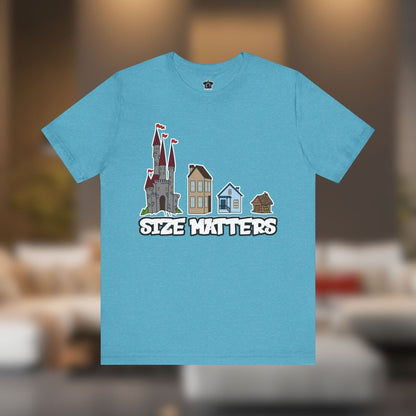Size Matters – The Real Estate Perspective Tee - T-Shirt | ShirtyAgents