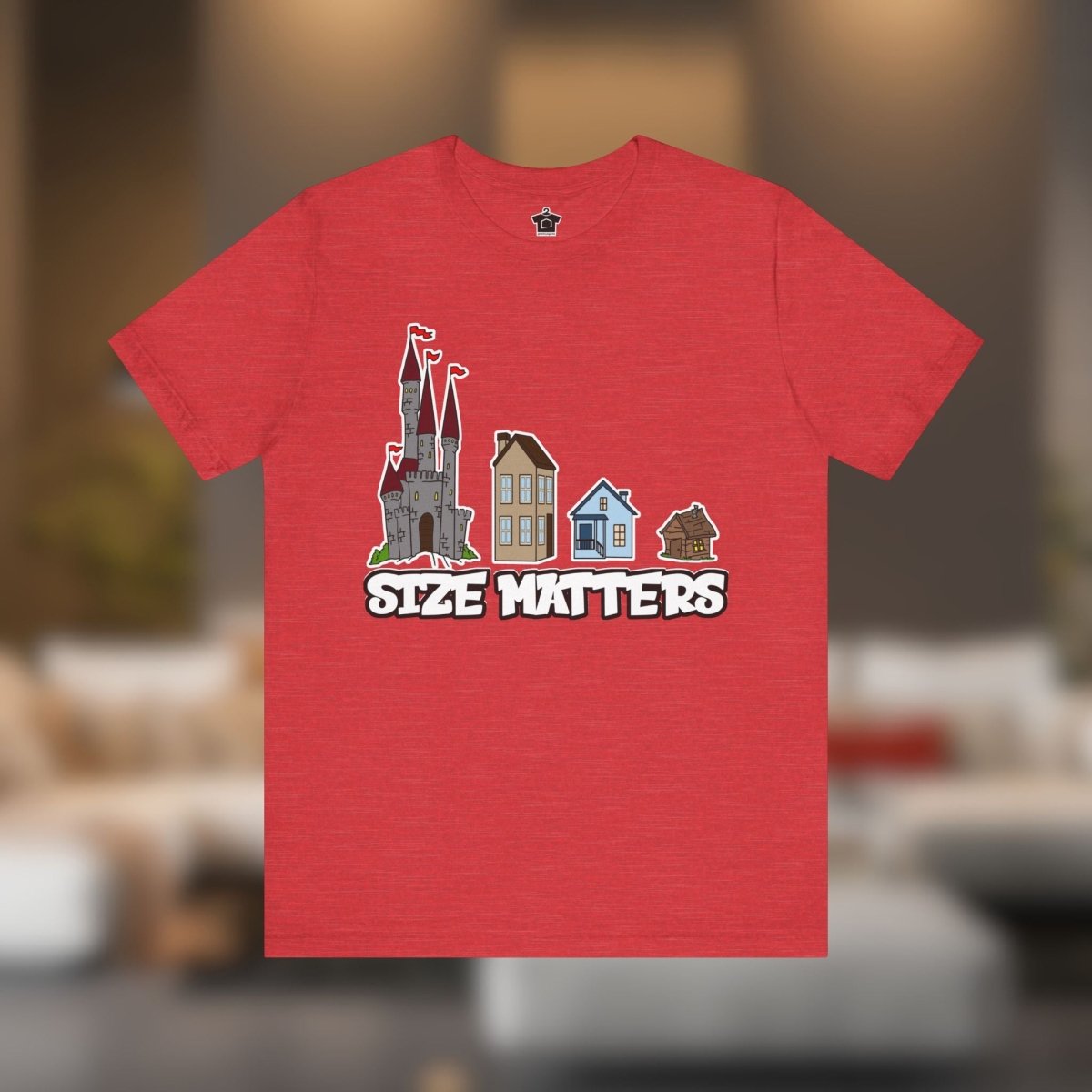 Size Matters – The Real Estate Perspective Tee - T-Shirt | ShirtyAgents