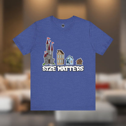 Size Matters – The Real Estate Perspective Tee - T-Shirt | ShirtyAgents