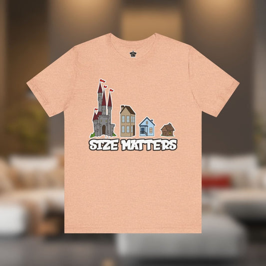 Size Matters – The Real Estate Perspective Tee - T-Shirt | ShirtyAgents