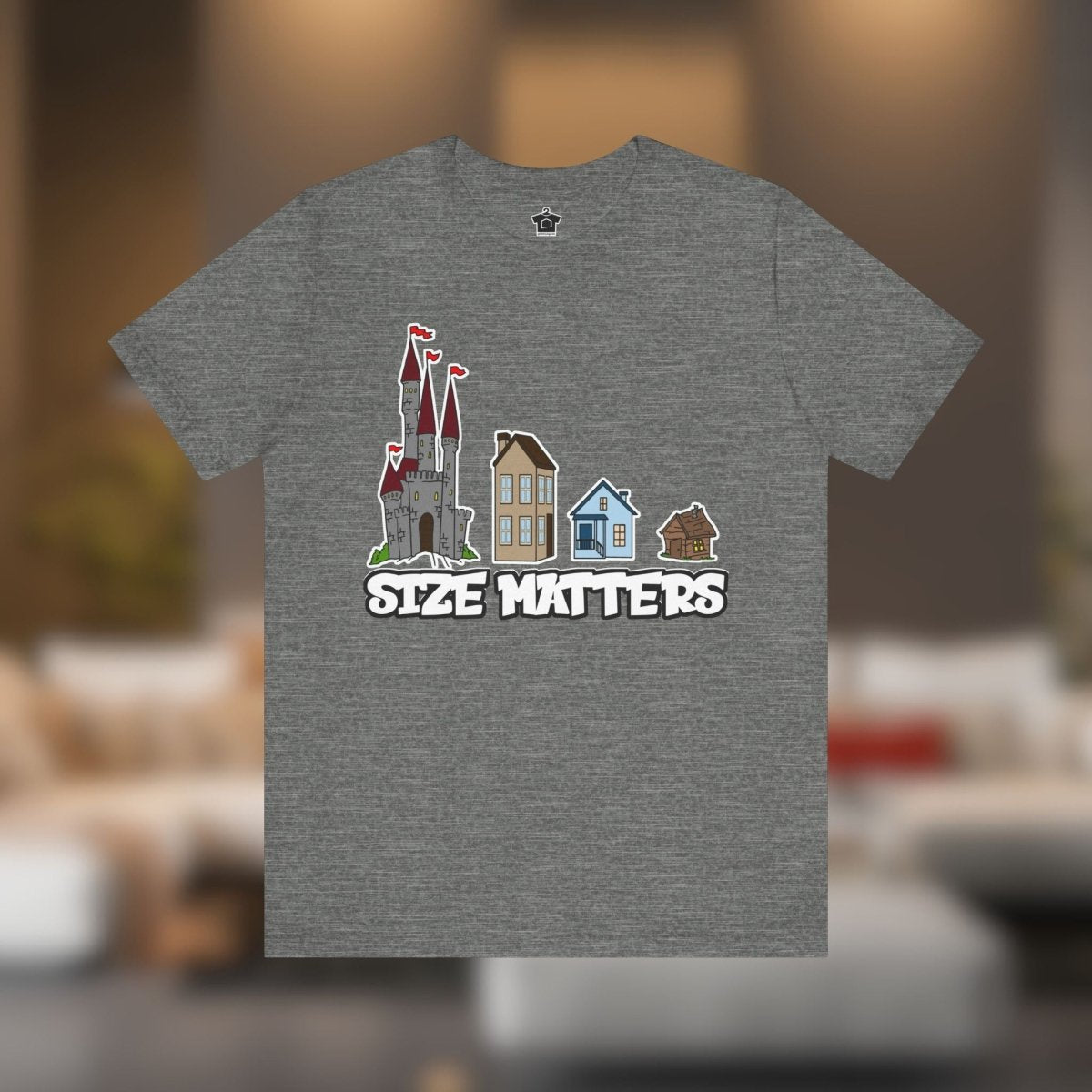 Size Matters – The Real Estate Perspective Tee - T-Shirt | ShirtyAgents