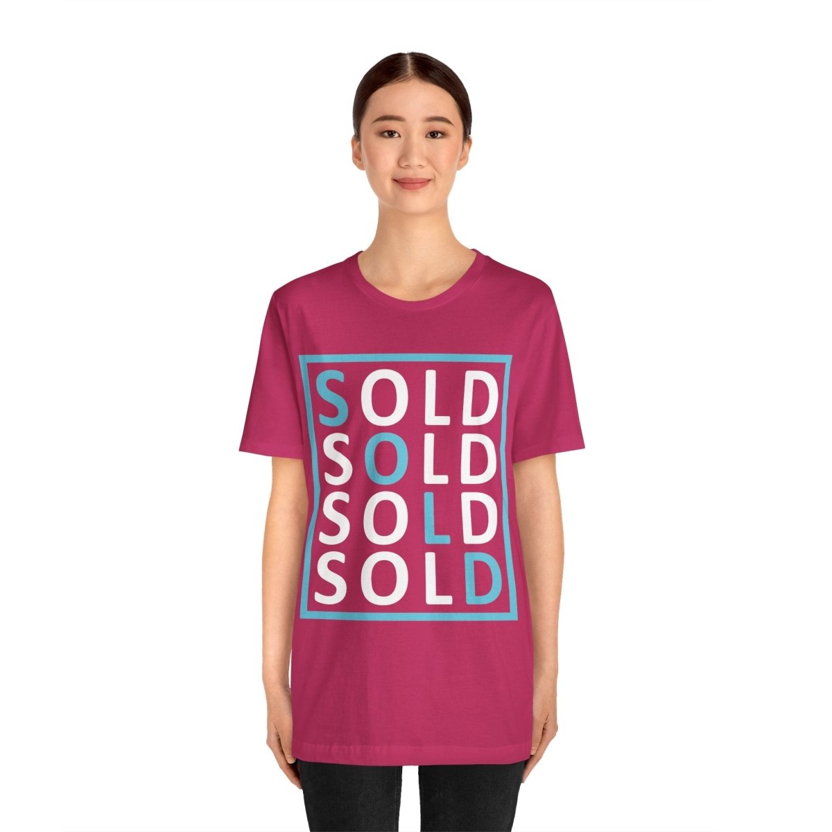 Sold 4 Ways Unisex Jersey Short Sleeve Tee - T-Shirt | ShirtyAgents