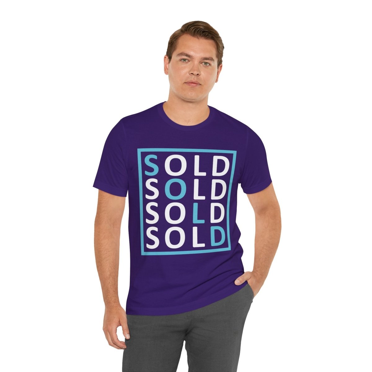 Sold 4 Ways Unisex Jersey Short Sleeve Tee - T-Shirt | ShirtyAgents