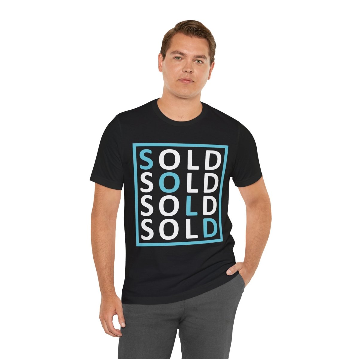 Sold 4 Ways Unisex Jersey Short Sleeve Tee - T-Shirt | ShirtyAgents