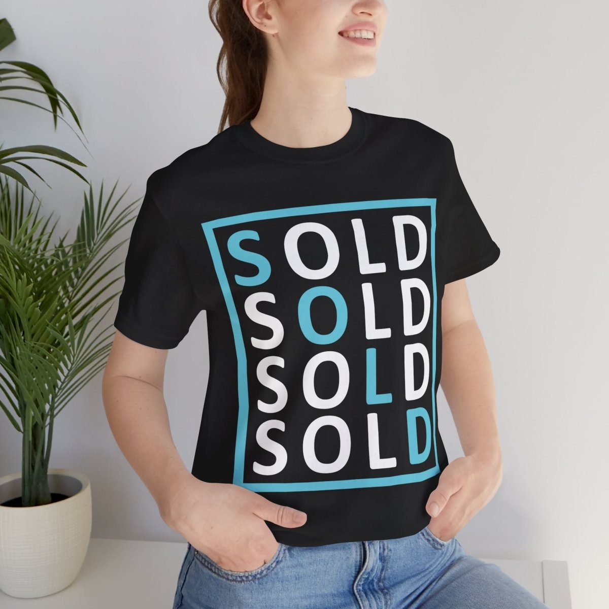 Sold 4 Ways Unisex Jersey Short Sleeve Tee - T-Shirt | ShirtyAgents
