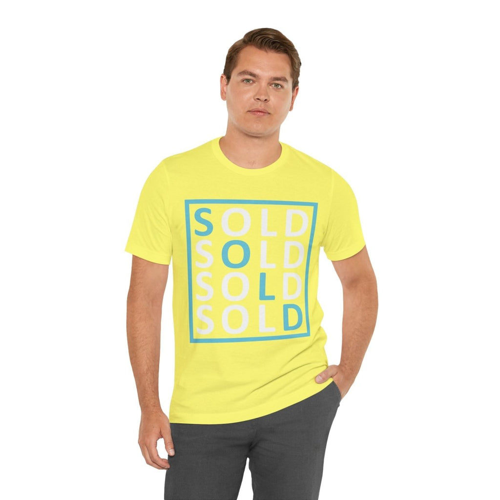 Sold 4 Ways Unisex Jersey Short Sleeve Tee - T-Shirt | ShirtyAgents