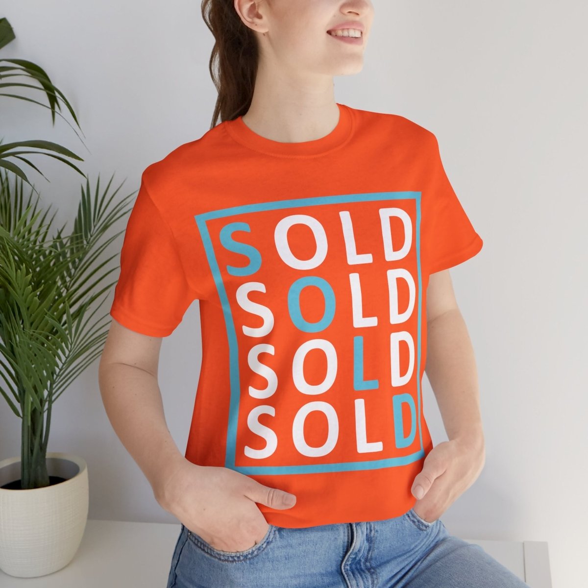 Sold 4 Ways Unisex Jersey Short Sleeve Tee - T-Shirt | ShirtyAgents