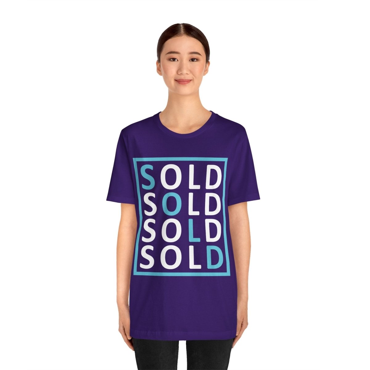 Sold 4 Ways Unisex Jersey Short Sleeve Tee - T-Shirt | ShirtyAgents