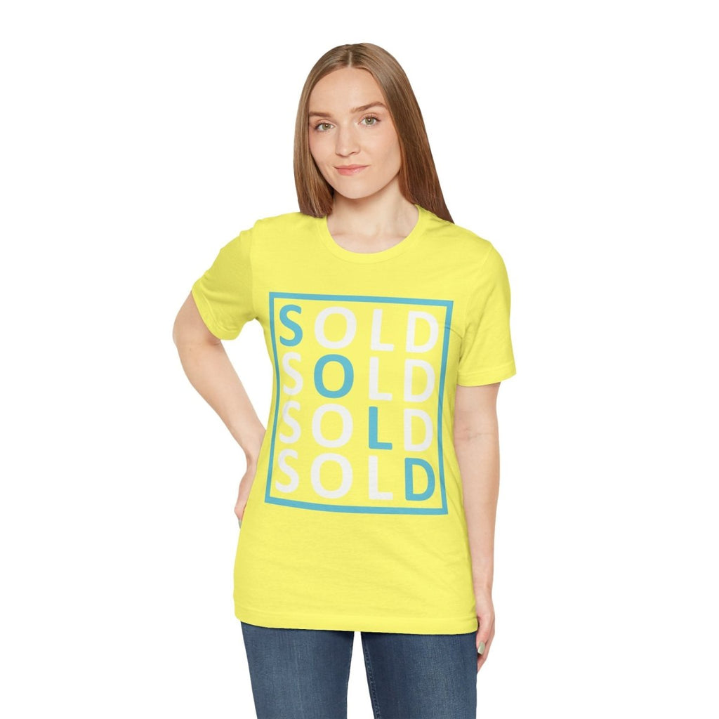 Sold 4 Ways Unisex Jersey Short Sleeve Tee - T-Shirt | ShirtyAgents