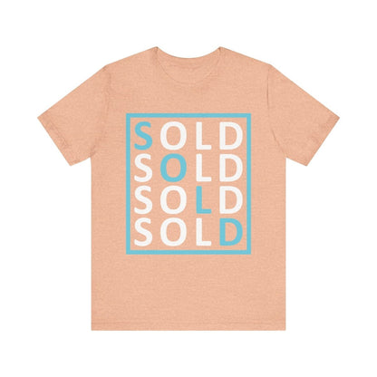 Sold 4 Ways Unisex Jersey Short Sleeve Tee - T-Shirt | ShirtyAgents