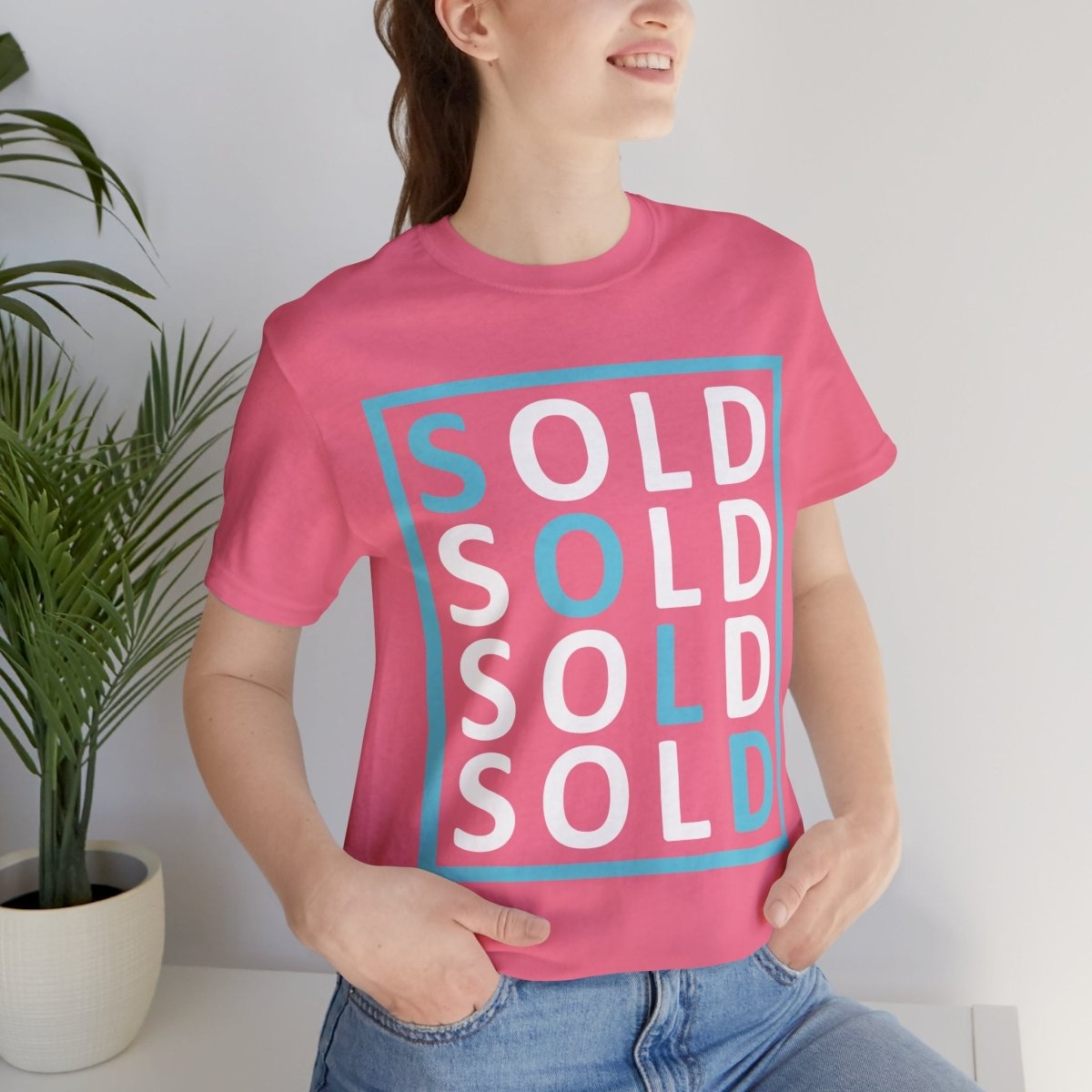Sold 4 Ways Unisex Jersey Short Sleeve Tee - T-Shirt | ShirtyAgents