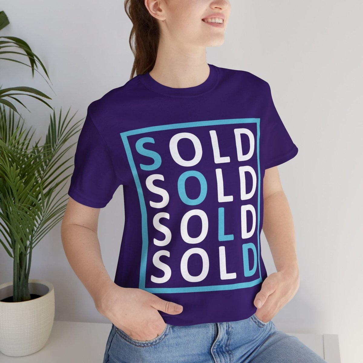 Sold 4 Ways Unisex Jersey Short Sleeve Tee - T-Shirt | ShirtyAgents