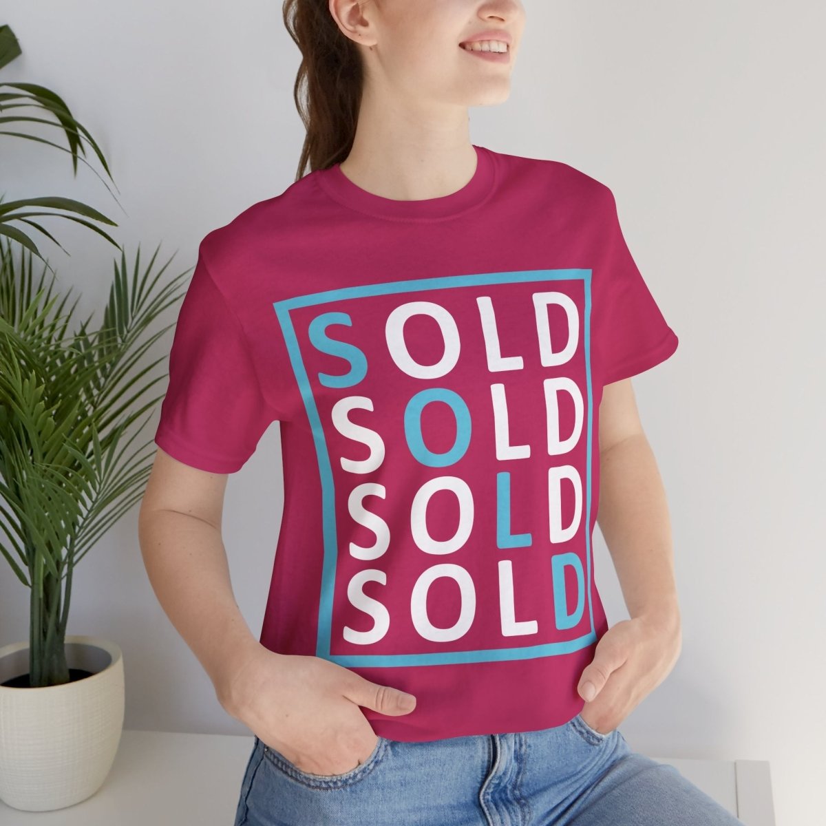 Sold 4 Ways Unisex Jersey Short Sleeve Tee - T-Shirt | ShirtyAgents