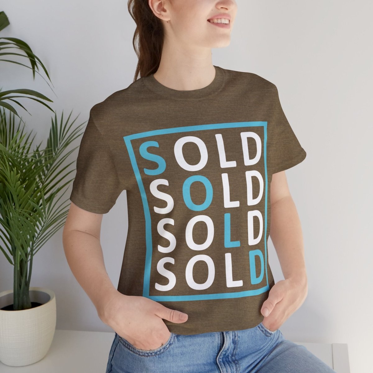 Sold 4 Ways Unisex Jersey Short Sleeve Tee - T-Shirt | ShirtyAgents