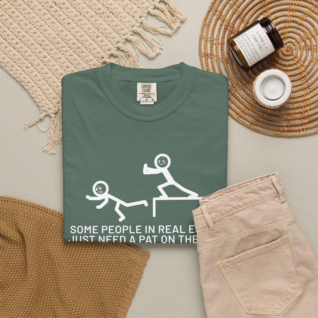 Some People in Real Estate Just Need a Pat on the Back | Heavy Tee - T-Shirt | ShirtyAgents