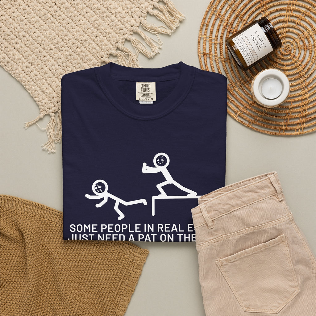 Some People in Real Estate Just Need a Pat on the Back | Heavy Tee - T-Shirt | ShirtyAgents