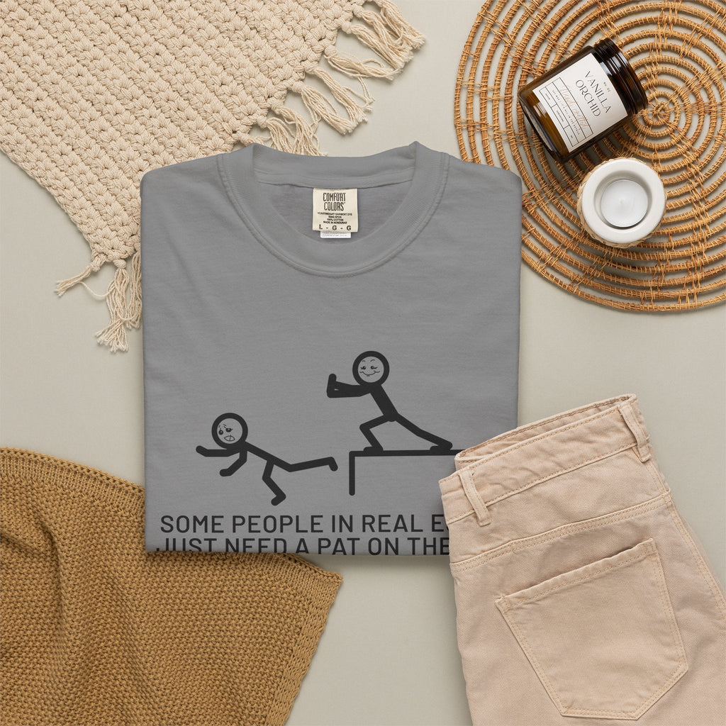 Some People in Real Estate Just Need a Pat on the Back | Heavy Tee - T-Shirt | ShirtyAgents