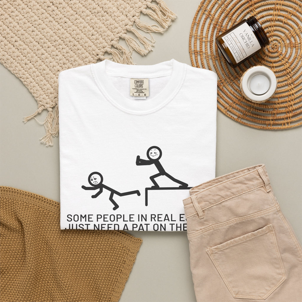 Some People in Real Estate Just Need a Pat on the Back | Heavy Tee - T-Shirt | ShirtyAgents