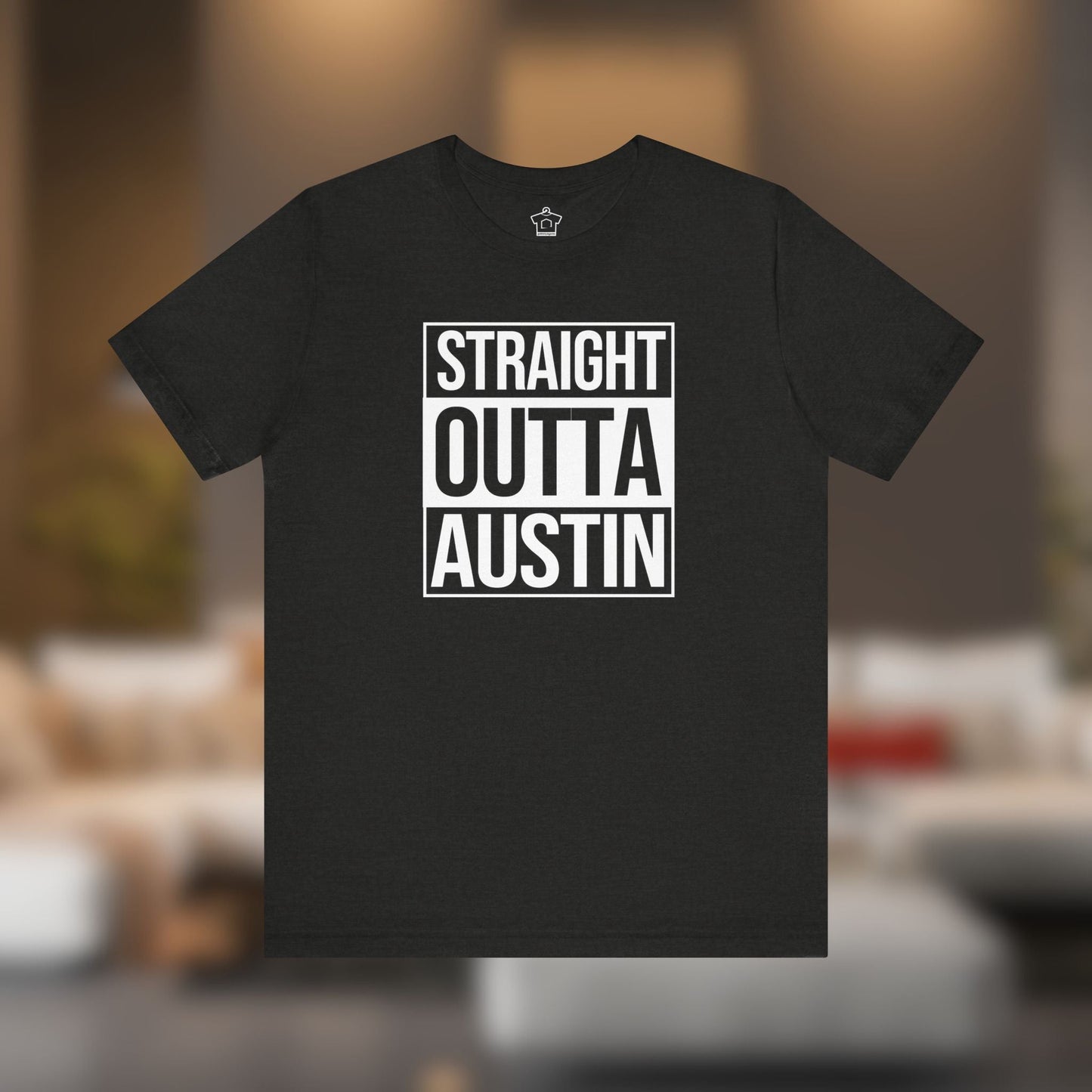 Straight Outta Austin - Texas Pride T-Shirt - T-Shirt | ShirtyAgents