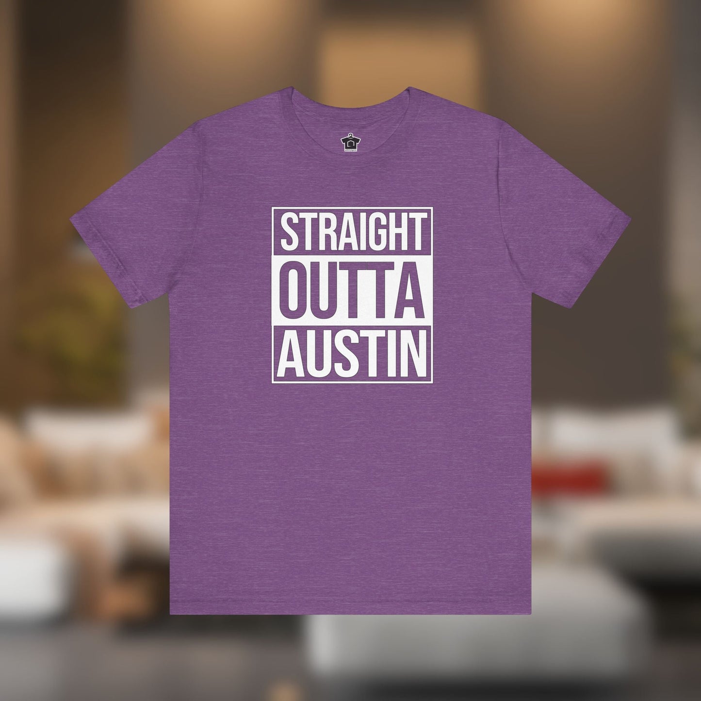 Straight Outta Austin - Texas Pride T-Shirt - T-Shirt | ShirtyAgents