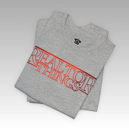 Strange Realtor Things - Funny Real Estate T-Shirt - T-Shirt | ShirtyAgents