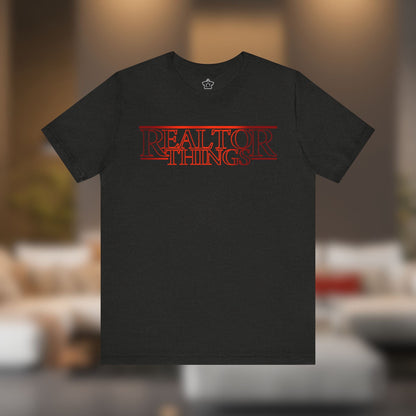 Strange Realtor Things - Funny Real Estate T-Shirt - T-Shirt | ShirtyAgents