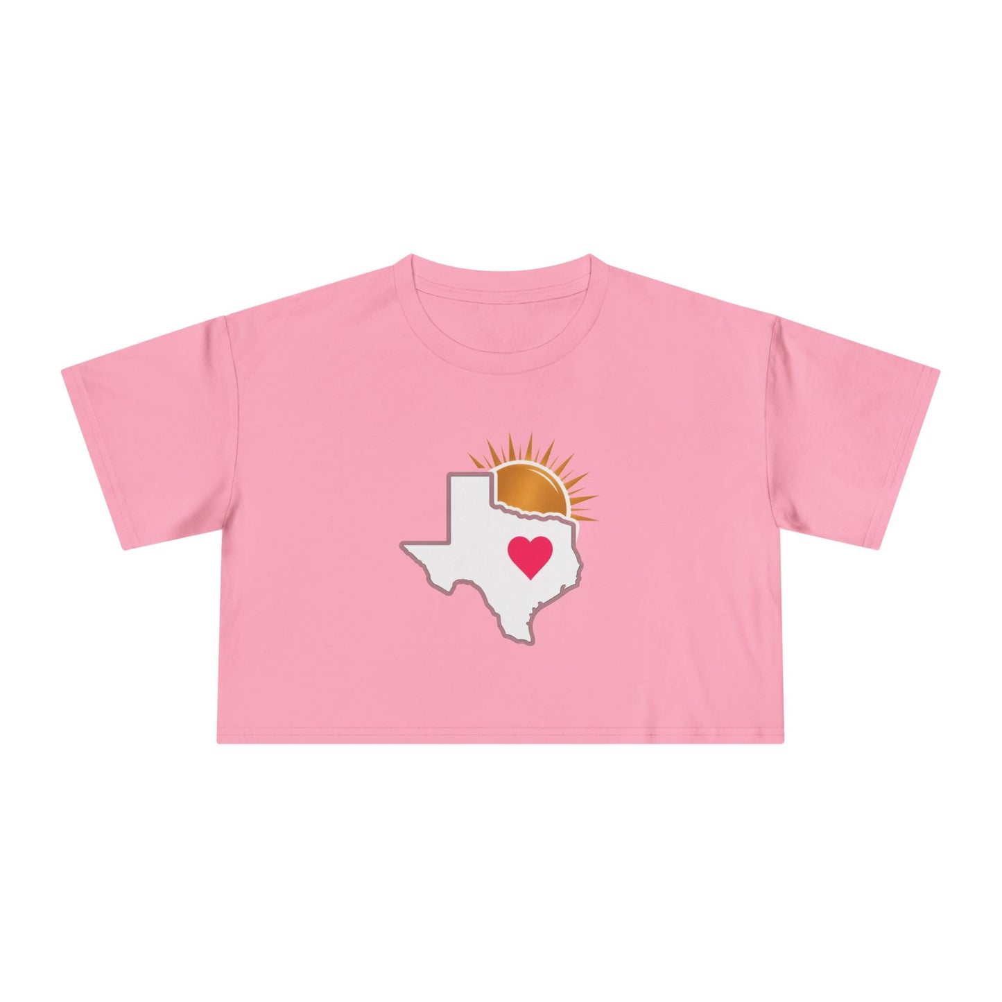 Sun City Savvy Logo | Women's Crop Tee - T-Shirt | ShirtyAgents