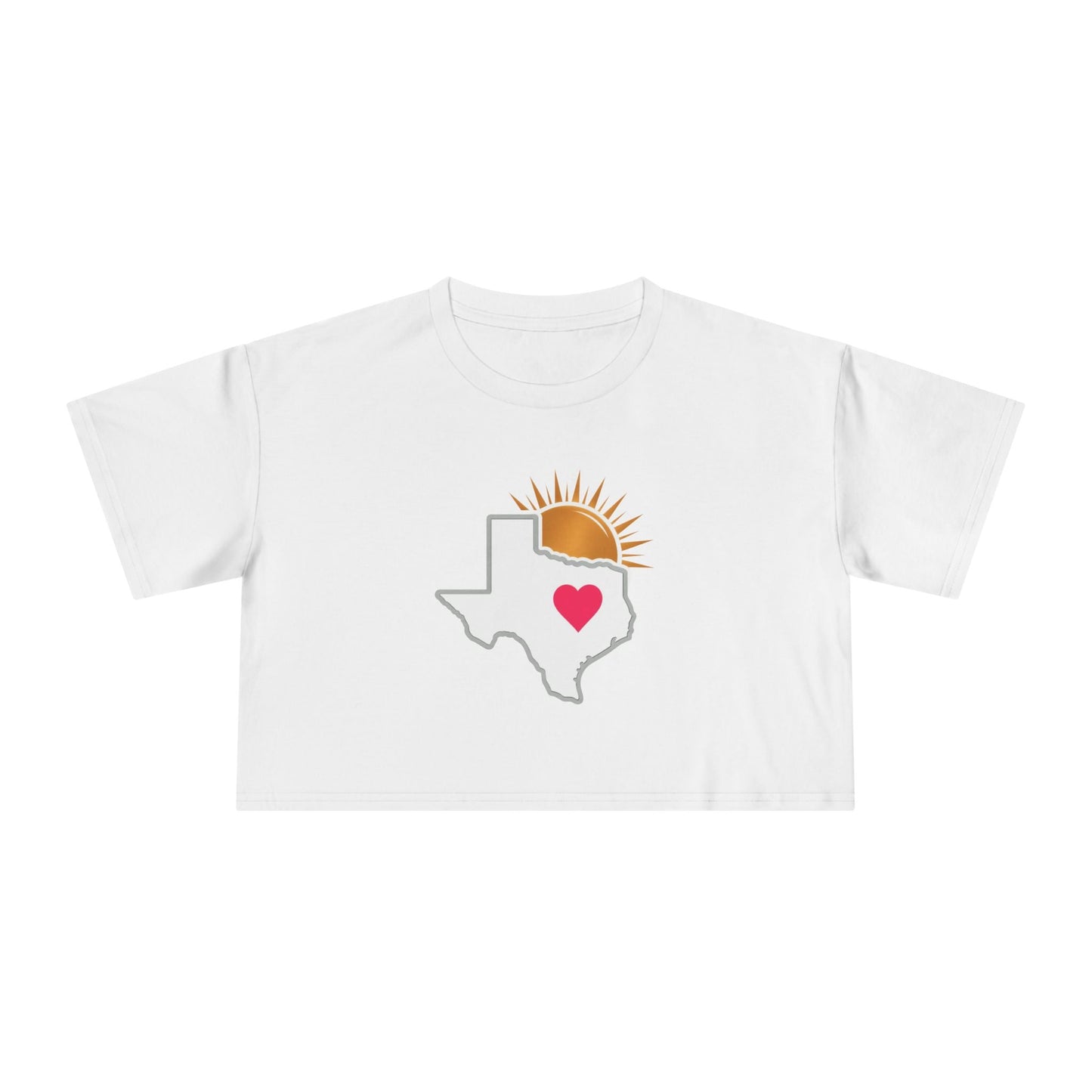Sun City Savvy Logo | Women's Crop Tee - T-Shirt | ShirtyAgents