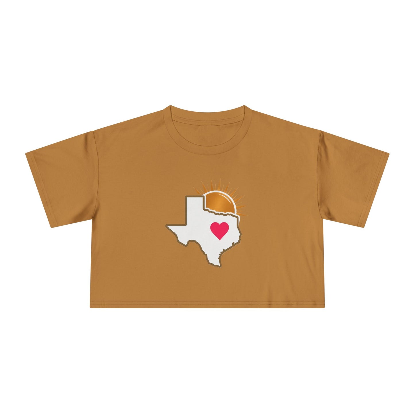 Sun City Savvy Logo | Women's Crop Tee - T-Shirt | ShirtyAgents
