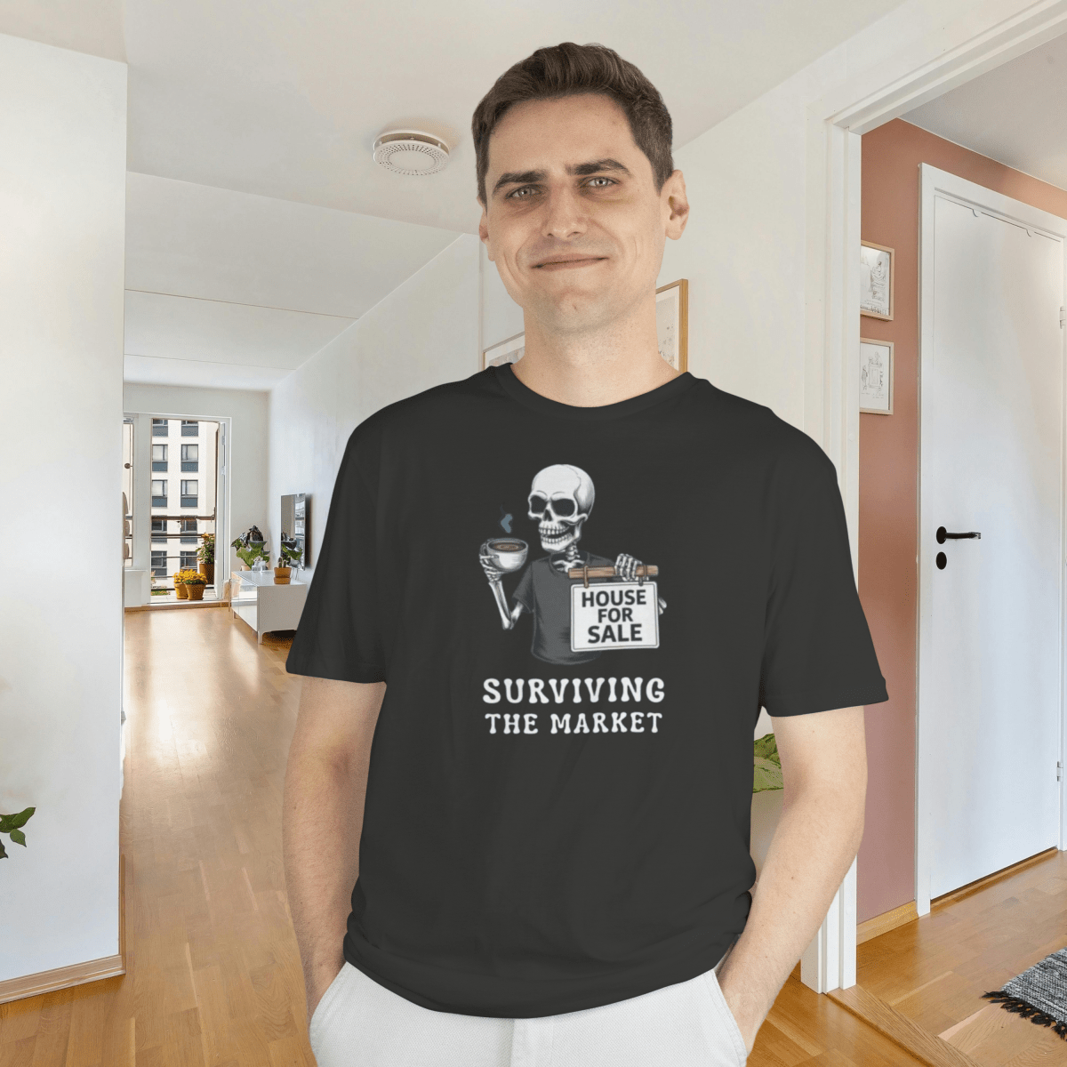 Surviving the Market Real Estate T-Shirt - T-Shirt | ShirtyAgents