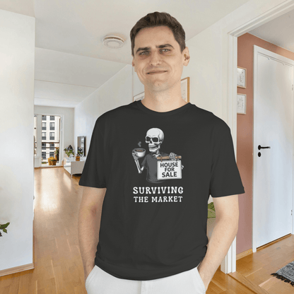 Surviving the Market Real Estate T-Shirt - T-Shirt | ShirtyAgents