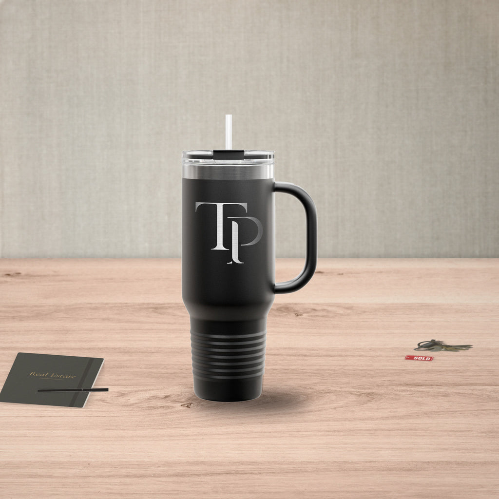 Tami Price Properties | 40oz Handle Tumbler, Engraved - Mug | ShirtyAgents