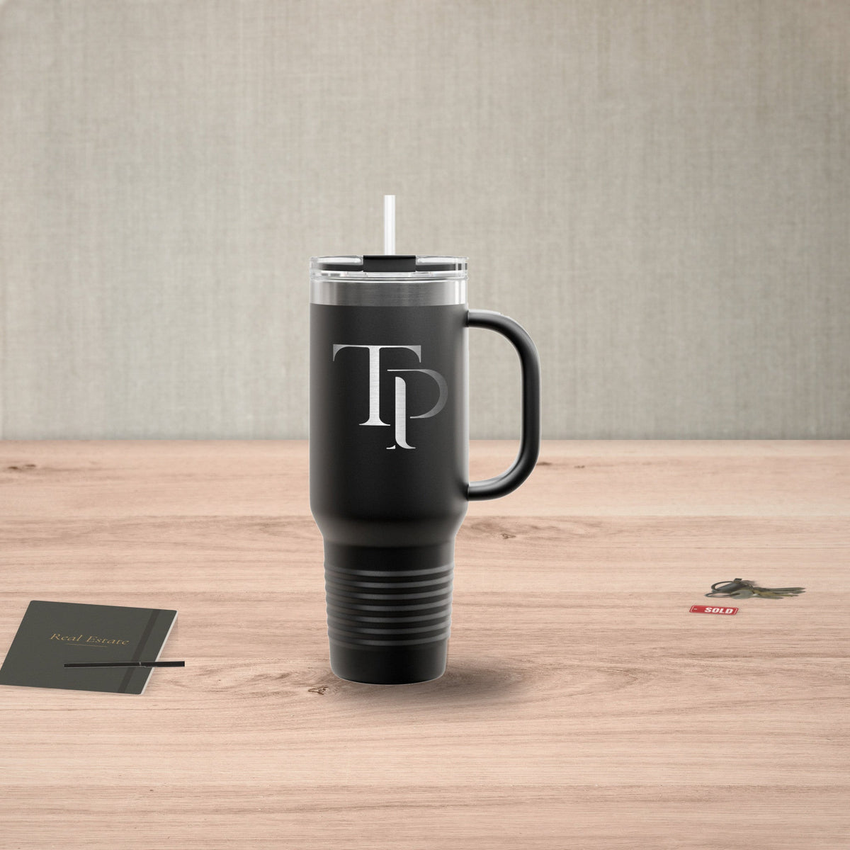 Tami Price Properties | 40oz Handle Tumbler, Engraved - Mug | ShirtyAgents