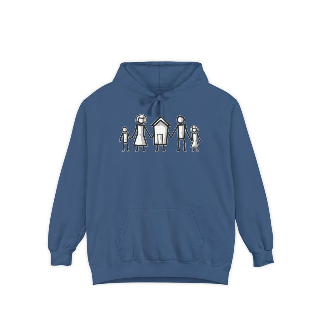 The House Is A Part Of The Family Hoodie - Hoodie | ShirtyAgents