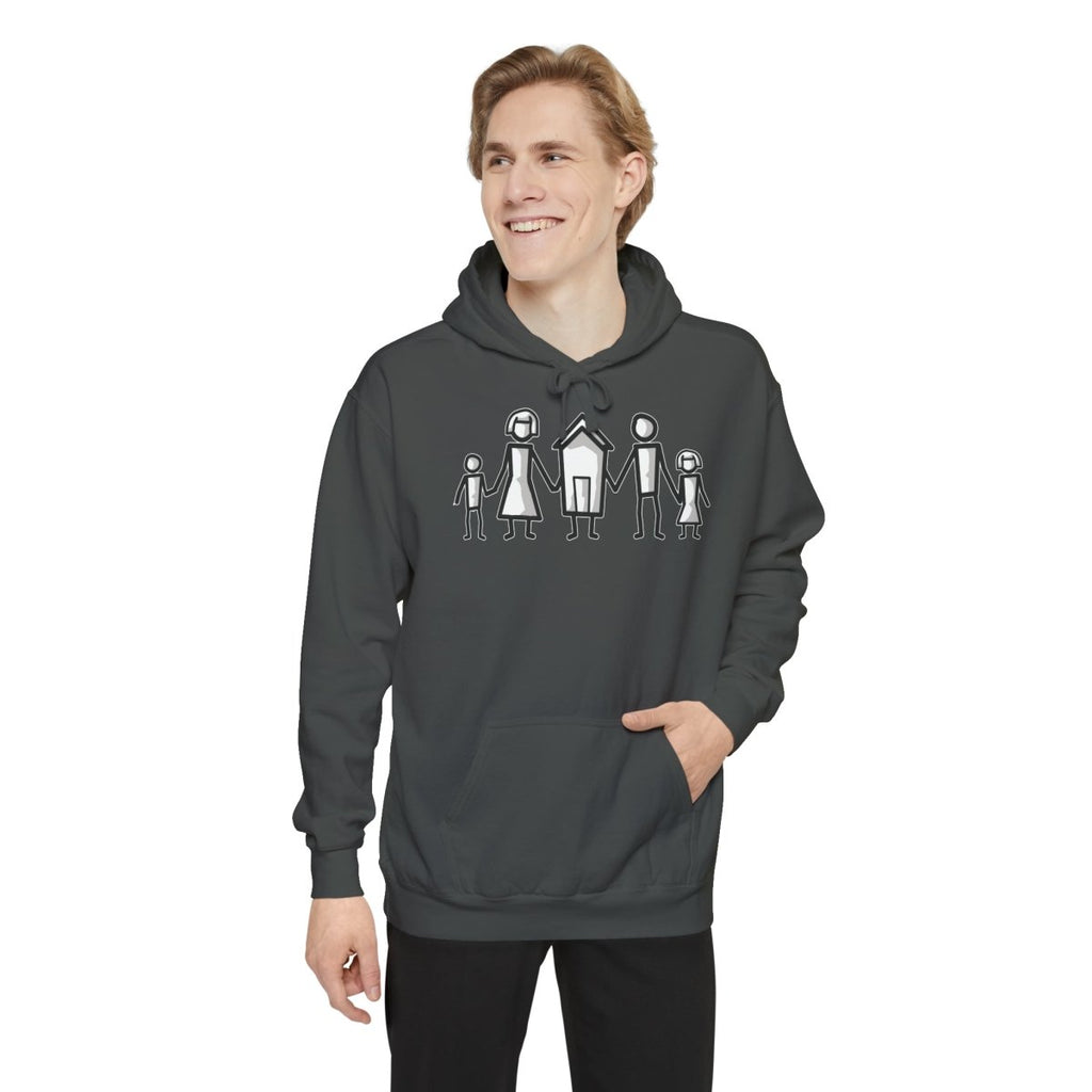 The House Is A Part Of The Family Hoodie - Hoodie | ShirtyAgents