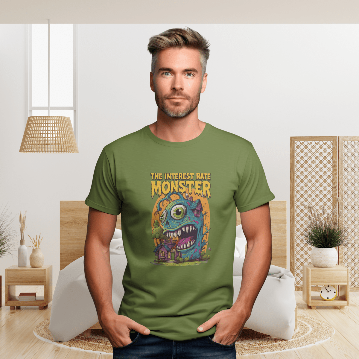 The Interest Rate Monster Tshirt - T-Shirt | ShirtyAgents