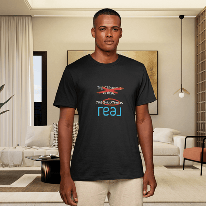The Solution Is REAL Tee - T-Shirt | ShirtyAgents