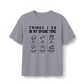 Things I Do In My Spare Time (Houses) | Soft Premium Tee - T-Shirt | ShirtyAgents