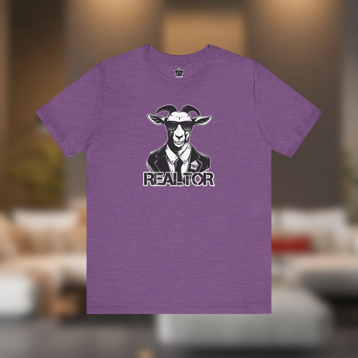 This REALTOR® Is The GOAT – Ultimate Real Estate Tee - T-Shirt | ShirtyAgents