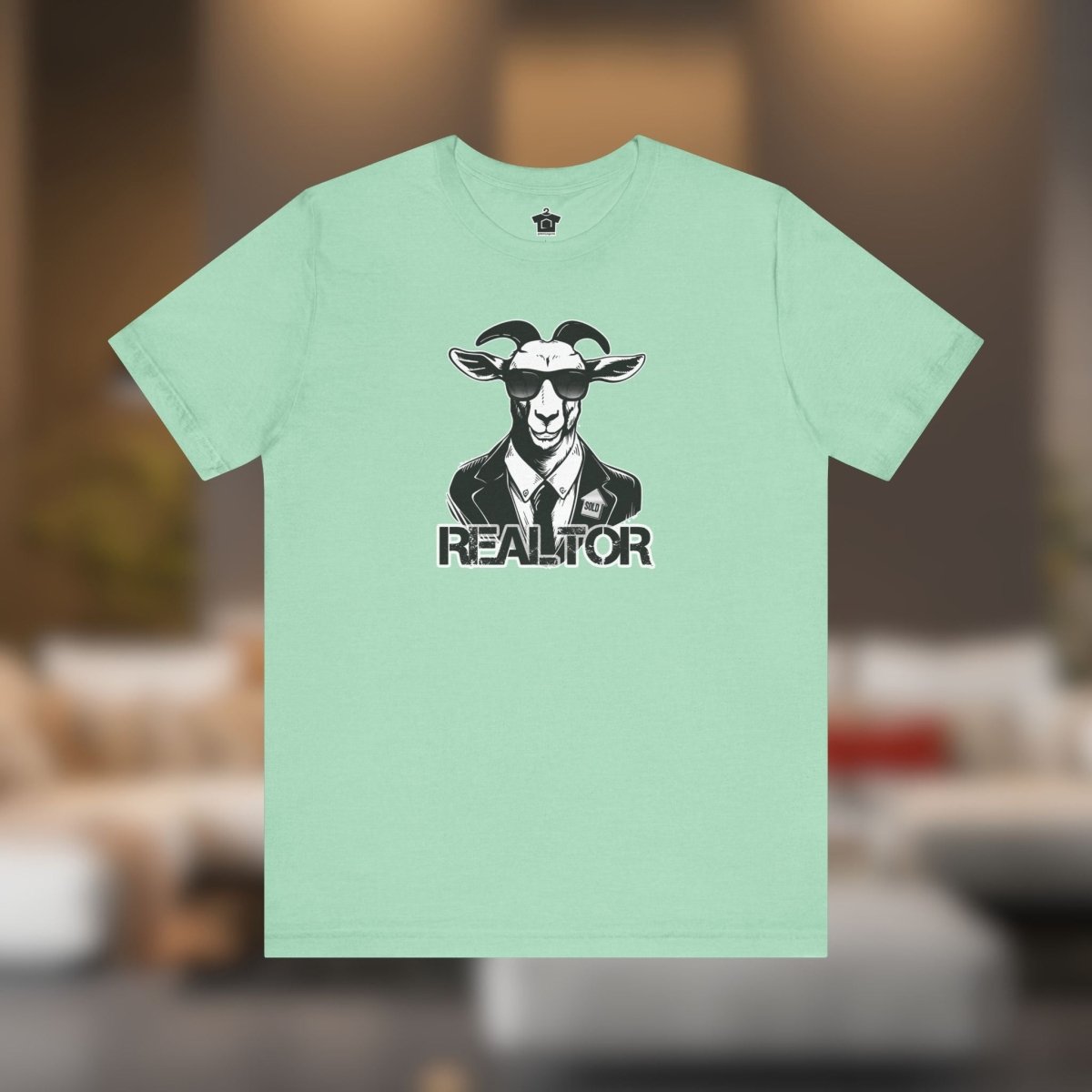 This REALTOR® Is The GOAT – Ultimate Real Estate Tee - T-Shirt | ShirtyAgents