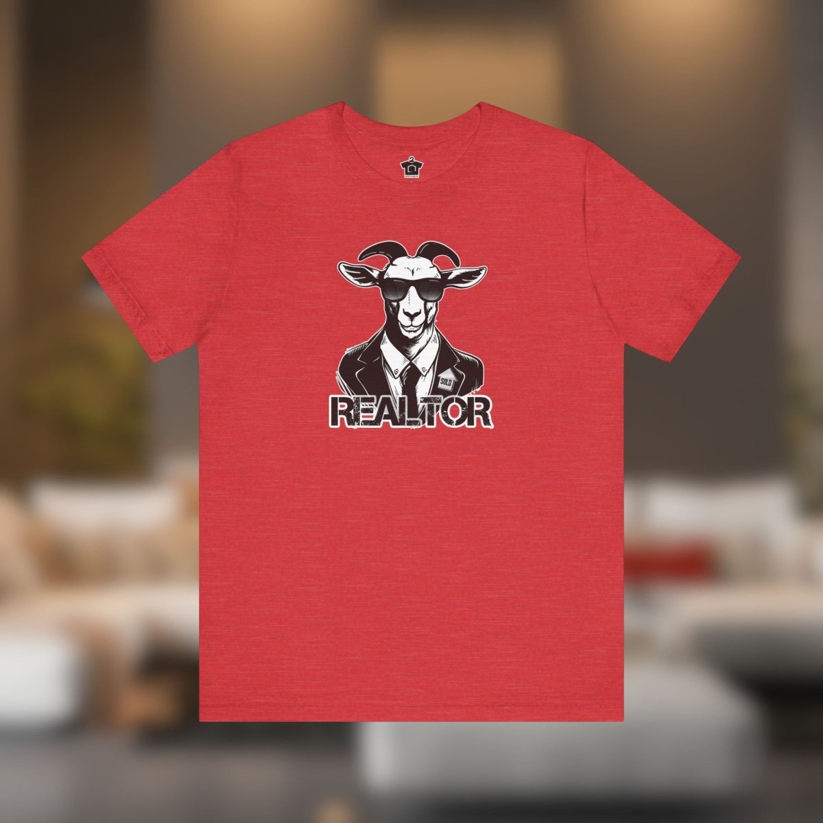 This REALTOR® Is The GOAT – Ultimate Real Estate Tee - T-Shirt | ShirtyAgents