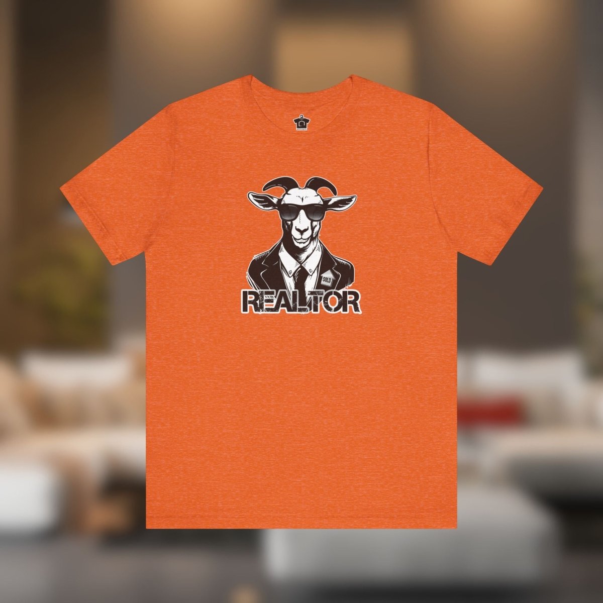 This REALTOR® Is The GOAT – Ultimate Real Estate Tee - T-Shirt | ShirtyAgents