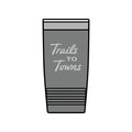 Trails to Towns by Greg Goad | 20oz Insulated Tumbler, Engraved - Mug | ShirtyAgents