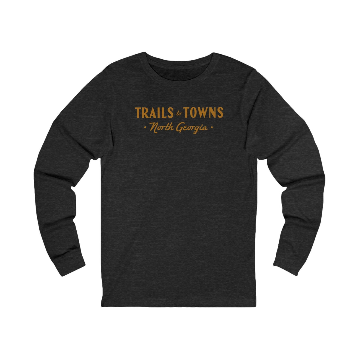 Trails to Towns North Georgia by Greg Goad | Long Sleeve Tee - Long-sleeve | ShirtyAgents