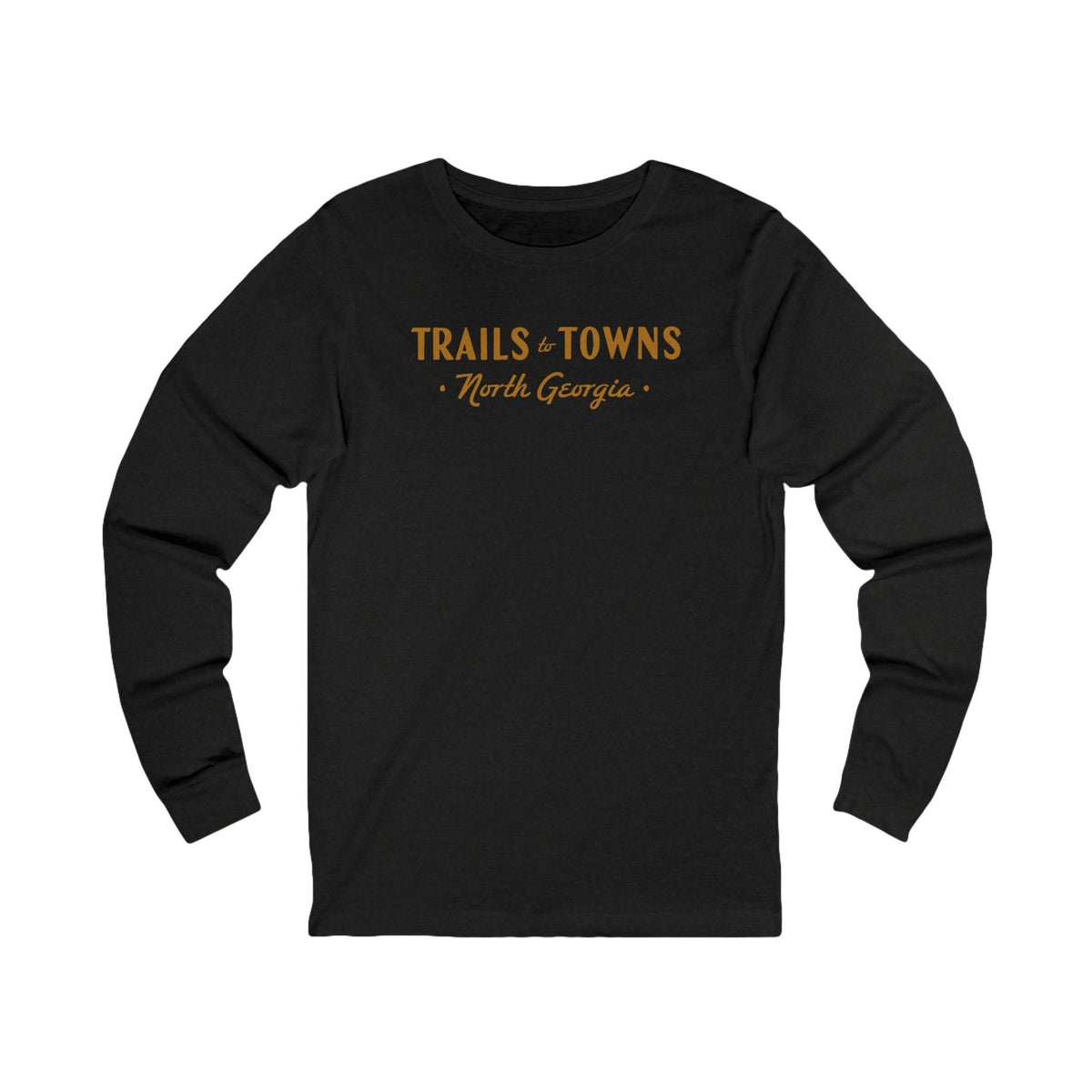 Trails to Towns North Georgia by Greg Goad | Long Sleeve Tee - Long-sleeve | ShirtyAgents