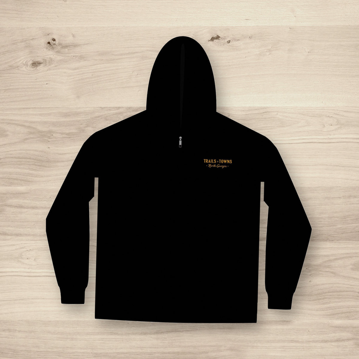 Trails to Towns North Georgia by Greg Goad | Sherpa-Lined Hooded Jacket - Hoodie | ShirtyAgents
