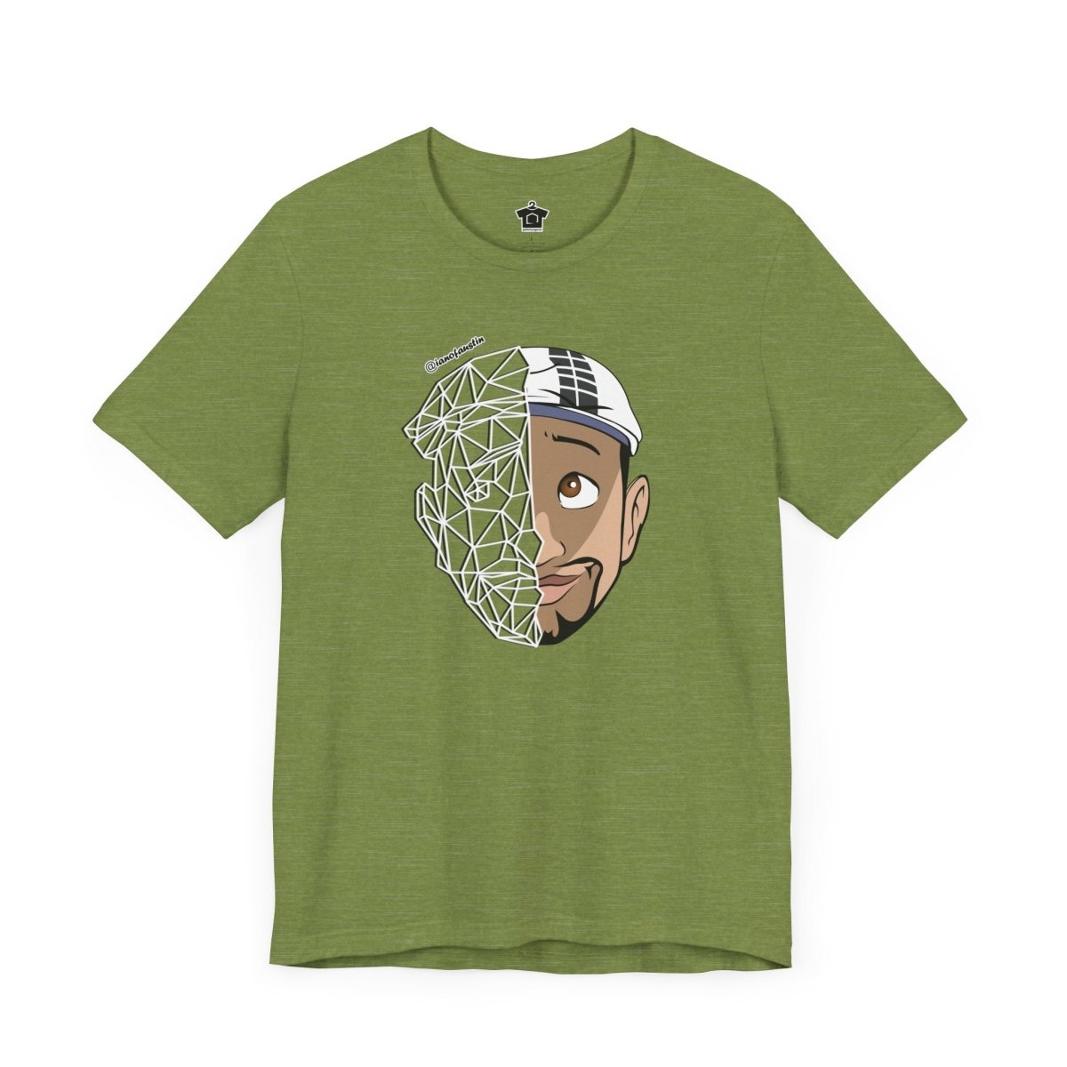 Tron Head Logo | @ianofAustin - T-Shirt | ShirtyAgents