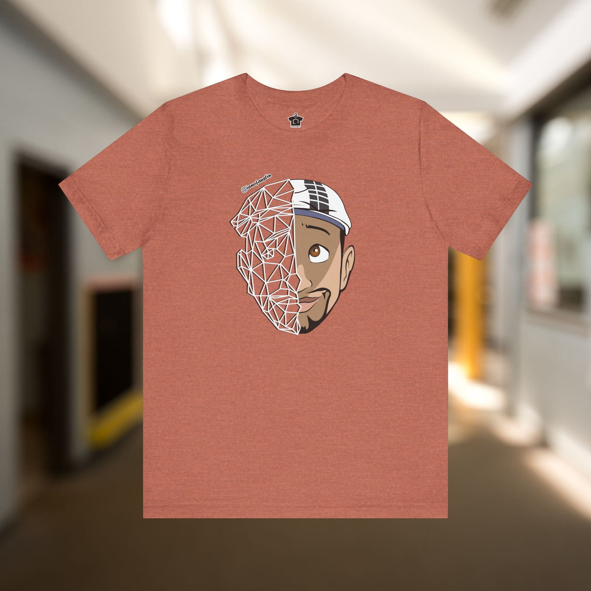 Tron Head Logo | @ianofAustin - T-Shirt | ShirtyAgents