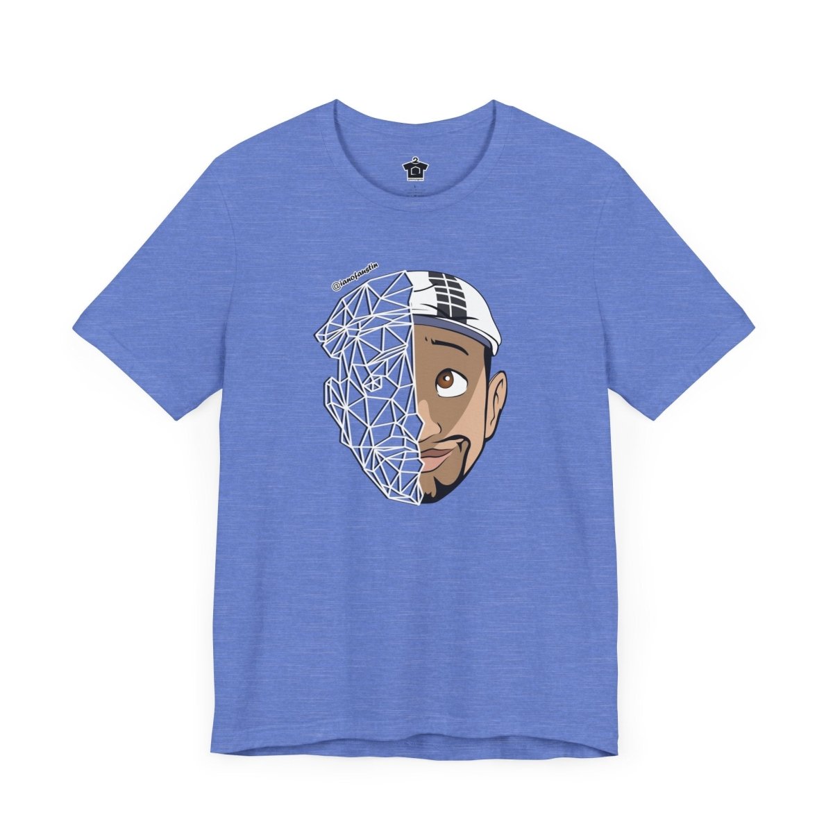 Tron Head Logo | @ianofAustin - T-Shirt | ShirtyAgents