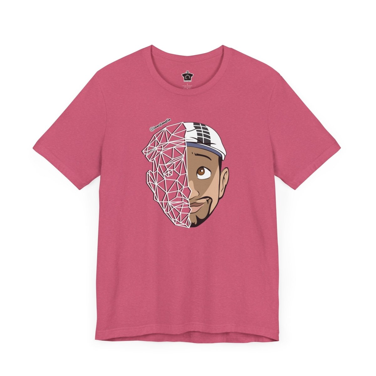 Tron Head Logo | @ianofAustin - T-Shirt | ShirtyAgents
